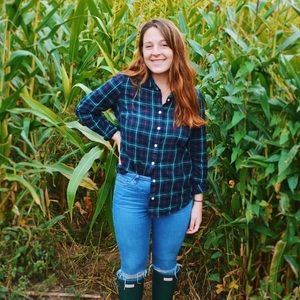 J.Crew Plaid Flannel Perfect Shirt